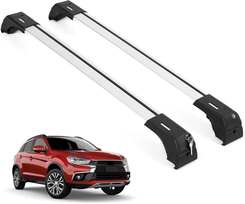 Vista 14 de ERKUL Barras transversales para portaequipajes de techo resistentes para deportes 2011-2025 Barras transversales de aluminio Aero mejoradas