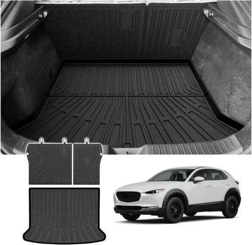 Vista 118 de Forro de carga para Jeep Compass/Patriot 2007-2016 y 2007-2012 Dodge Caliber, alfombras de carga para todo clima para accesorios de Compass