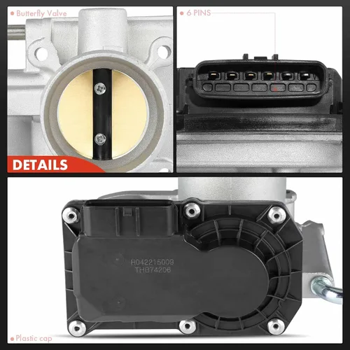 Vista 7 de A-Premium Cuerpo electrónico del acelerador con sensor TPS compatible con Mazda 2 2011 2012 2013 2014 2015 L4 1.5L, repuesto # ZJ3813640
