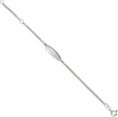 Vista 2 de Pequeñas pulseras de plata de ley para mujeres pequeñas y adolescentes, se adaptan a muñecas de 5 a 6 pulgadas