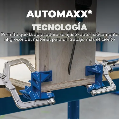 Vista 4 de Kreg KHCCC - Abrazadera de esquina de 90 grados - Ángulo recto - Abrazaderas de esquina y de T para carpintería - Herramientas y accesorios