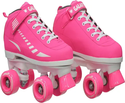 Vista 3 de Epic Skates Galaxy Elite - Patines de cuatro velocidades para niños Rosado