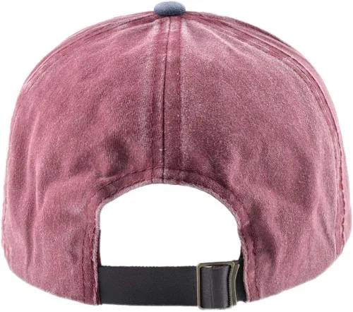 Vista 3 de Gorra de béisbol bordada animal unisex Strapback Square Patch Dad Hat