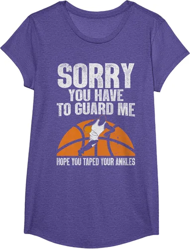 Vista 15 de Camiseta divertida de baloncesto para hombres y mujeres, Negro
