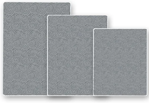 Vista 14 de Alfombrilla de tocador de baño de 24 x 18 pulgadas, microfibra sin deslizamiento, diseño gris 1S