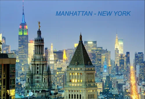 Vista 9 de Imanes de nevera para nevera de Nueva York USA Estados Unidos (1 pieza, Estilo: Puente de Brooklyn # C7)