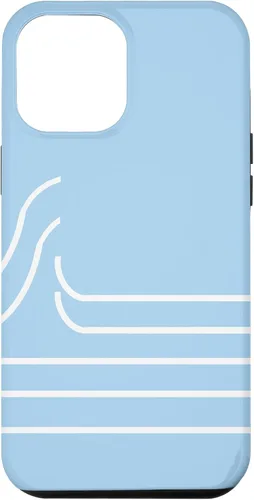 Vista 25 de Minimalist Waves Ocean Retro Waves Sea Case for iPhone 16