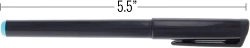 Vista 6 de Marcador permanente ULTRAVIOLETA de la pluma de la tinta de seguimiento del resaltador Azul
