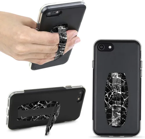 Vista 19 de Gear Beast Agarre universal para teléfono celular, soporte elástico ultra delgado para dedos y soporte para teléfono