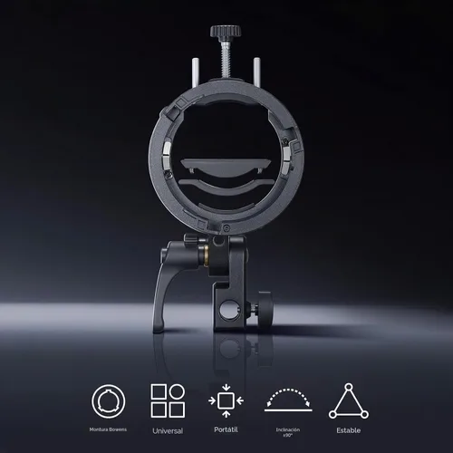 Vista 2 de Godox Soporte Speedlite S3 Bowens Mount Holder