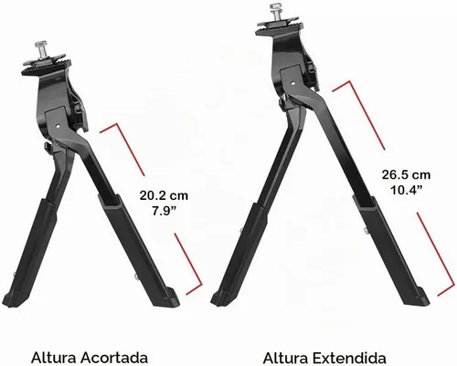 Vista 2 de BV Soporte de bicicleta resistente para bicicleta eléctrica de 24 a 28 pulgadas, soporte de bicicleta que soporta hasta 77 libras, soporte ajustable