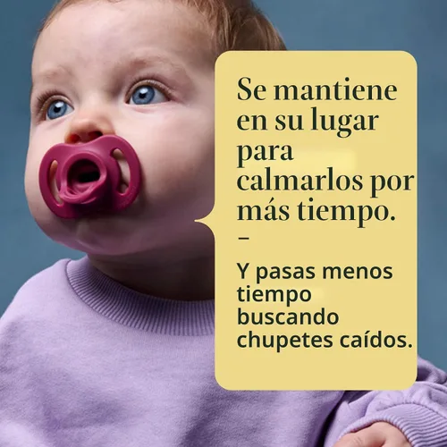 Vista 4 de Tommee Tippee - Chupete ultraligero StayPut, Diseño de silicona de una sola pieza, 0.0-19.7 ft, paquete de 4