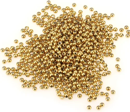 Vista 6 de [2 MM/280 piezas] Cuentas de acero inoxidable negras redondas de metal espaciador a granel para hacer joyas DIY, collar, pulsera Jewelry Beads for
