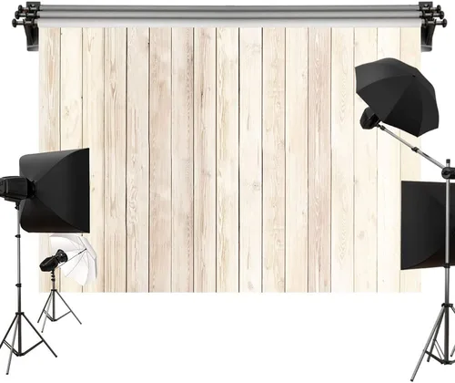 Vista 6 de Kate Telón de fondo de madera con textura de 8x8ft/2.5x2.5m, fondos de madera, fotografía y estudio de sesión