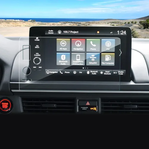 Vista 8 de Protector de pantalla Pilot 2026 para Honda Pilot (Sport/EX-L/Touring/TrailSport/Elite/Black Edition) 12.3 pulgadas Touchsreen, vidrio templado 9H