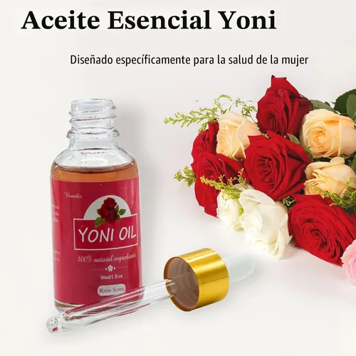 Vista 4 de 2 paquetes de aceite Yoni para mujeres, aceite íntimo desodorante femenino totalmente natural para mujeres, pH equilibrado y elimina el olor, suero