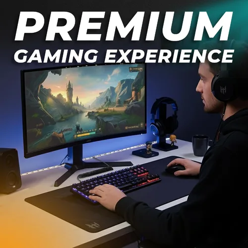 Vista 7 de TECWARE Phantom+ Elite Teclado mecánico RGB de 87 teclas para juegos 3 modos Bluetooth inalámbrico 5.0, 2.4 GHz y USB-C con cable 5 pines