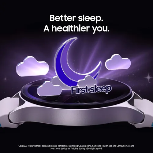 Vista 3 de SAMSUNG Galaxy Watch 7 1.732 in LTE AI Smartwatch + banda gratis, puntaje de energía, consejos de bienestar, seguimiento de frecuencia cardíaca