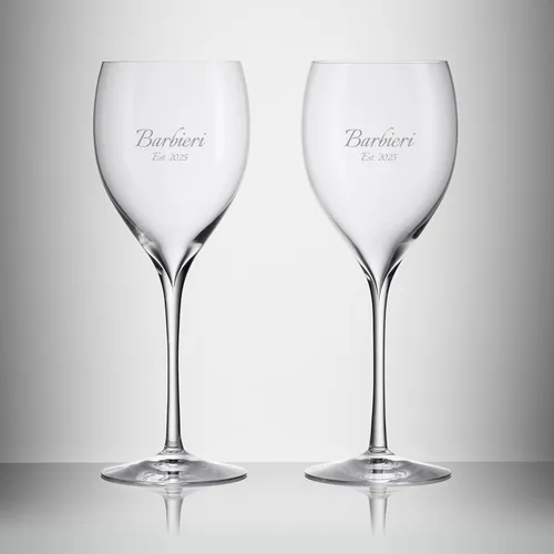 Vista 10 de Waterford Grabado Elegance Copas de vino Burdeos, 22 onzas, juego de 2 Personalizado con grabado personalizado para Burdeos, Cabernet Sauvignon