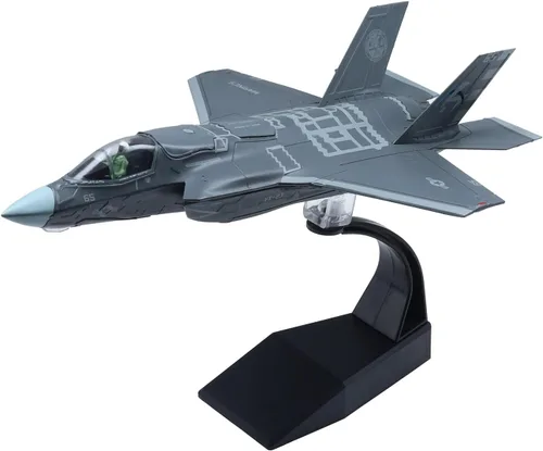 Vista 10 de F-35A Lightning Ⅱ Fighter Jet Model-1/72 Lockheed Martin AF-01 Steath Metal Modelos de aviones para coleccionista, entusiasta de la aviación