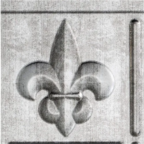Vista 35 de FASÄDE Fleur-de-lis - Panel decorativo de vinilo decorativo para salpicaduras de 18 x 24 pulgadas en cobre piedra lunar (paquete de 5)