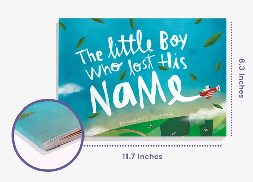 Vista 7 de El niño que perdió su nombre - Libro personalizado para niños - Wonderbly