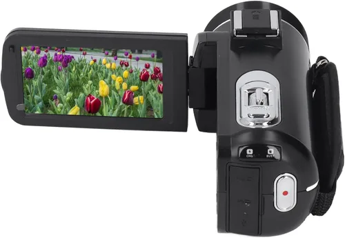 Vista 7 de Luqeeg Videocámara digital, videocámara de video 4K Ultra HD, zoom digital de 18X, cámara de vlogging de 48MP con pantalla táctil de 3 pulgadas