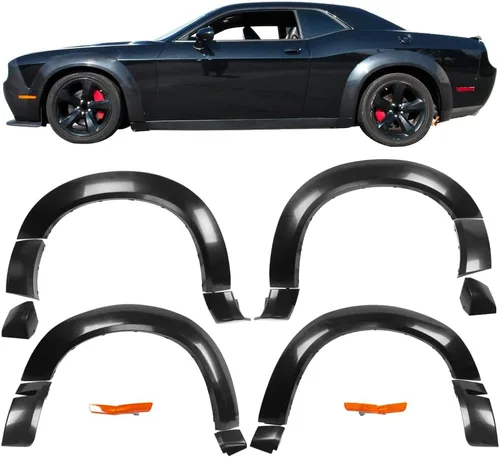 Vista 3 de Funda para parachoques delantero Dodge Challenger 2015-2023 con borde +