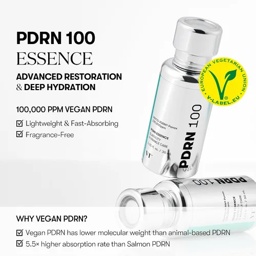 Vista 2 de VT COSMETICS Máscara de hoja diaria PDRN 100 Essence & PDRN