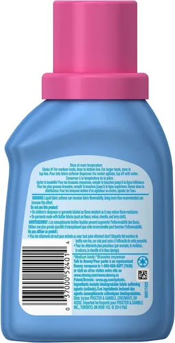 Vista 2 de Downy April Fresh - Acondicionador líquido para telas (suavizante de telas), 12 cargas, 10 onzas líquidas