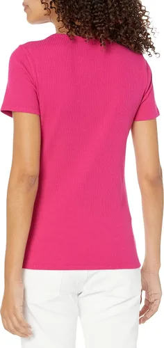 Vista 2 de GAP Camiseta acanalada de manga corta para mujer