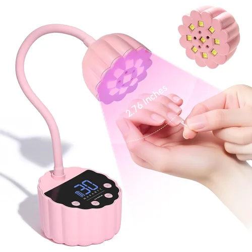 Vista 10 de Makartt Lámpara de uñas UV inalámbrica de cuello de cisne para uñas Gel-X A04-lámpara de uñas-Glazed Purple