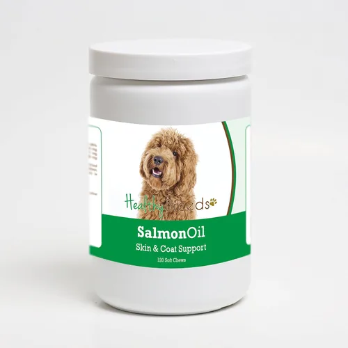 Vista 396 de Healthy Breeds Affenpinscher - Masticables suaves de aceite de salmón, 90