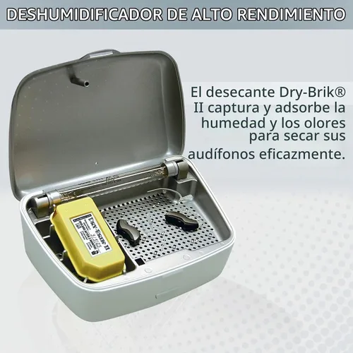Vista 3 de Global II de Dry & Store Deshumidificador eléctrico para audífonos