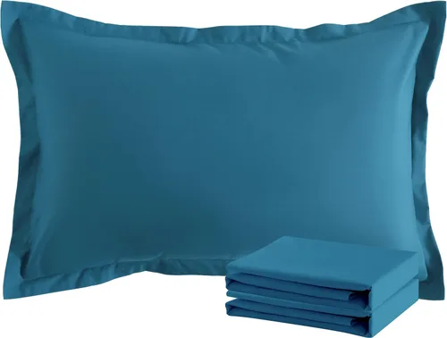 Vista 36 de NTBAY Fundas de almohada estándar, paquete de 2 fundas de almohada de microfibra cepillada de 20 x 26 pulgadas, súper suaves y acogedoras