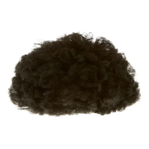 Vista 2 de Peluca de Cabello Rizado Multicolor Naranja