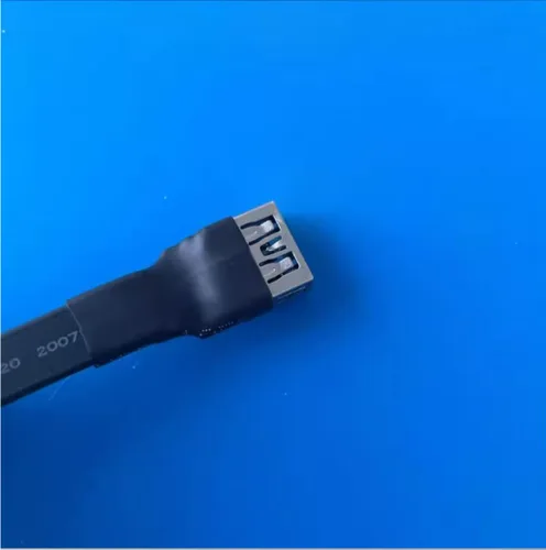 Vista 8 de USB 3.0 tipo A macho a USB A hembra extensión cable de cinta plegable 90 FPV delgado plano suave flexible FPC (3.9 in, S3R-S4A)