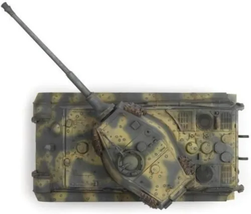 Vista 8 de German King Tiger "Last production", vehículo militar, kit para armar