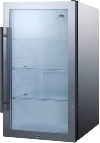 Vista 4 de Summit SPR489OS 19 Inch Wide Indoor/Outdoor Beverage Cooler Gris claro