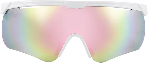 Vista 2 de FEISEDY Gafas de sol para hombres y mujeres, polarizadas grandes retro sin montura TR90 marco para béisbol, ciclismo, deportes B4073