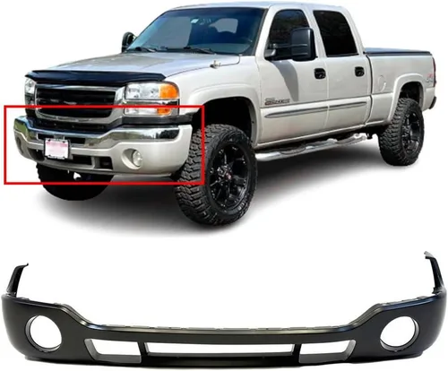 Vista 45 de FitParts Para Jeep Grand Cherokee 2011-2013 Cubierta de parachoques