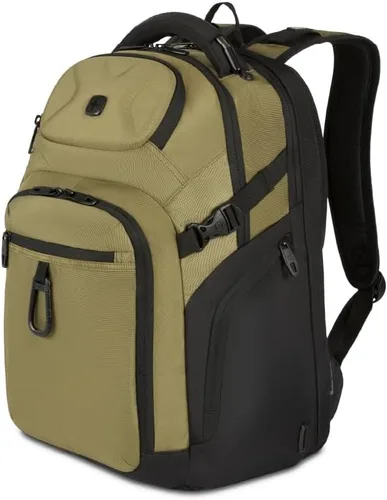 Vista 8 de SwissGear Endure ScanSmart – Mochila para portátil con tecnología TSA aprobada – Compatible con la mayoría de laptops de 17" – Múltiples bolsillos