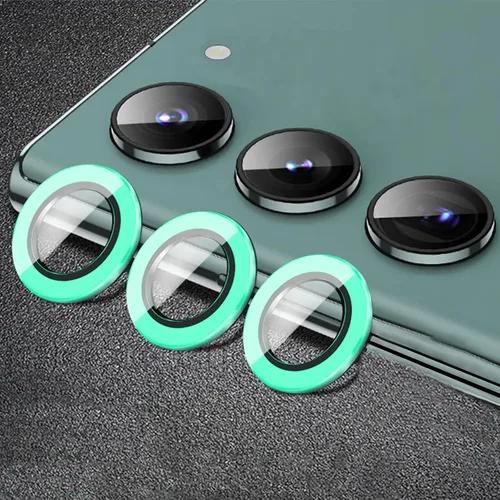 Vista 70 de Compatible con iPhone 11 Pro/11Pro Max/12 Pro Luminous Camera Lens Protector Ultra Thin Película de vidrio templado Protector de pantalla de cámara