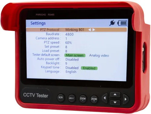 Vista 17 de Triplett 8071 CamView IP Pro+ CCTV Cámara Probador con servidor DHCP incorporado - IP, NTSC/PAL, AHD, TVI