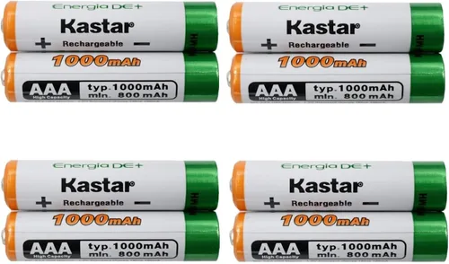 Vista 9 de Kastar 2 piezas de repuesto de batería para Panasonic KX-TG9544B TG9545B G9546B TG9581B TG9582B TGA101 TGA101S TGA106 TGA106M TGA401B TGA401B