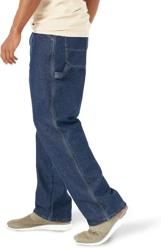 Vista 4 de Wrangler Authentics - Pantalón de vellón estilo carpintero para hombre