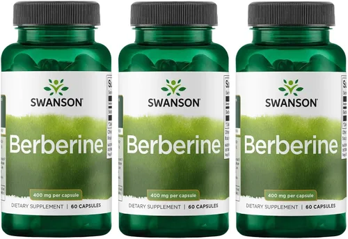 Vista 8 de Swanson Suplemento de berberina - 400 mg cada uno, 60 cápsulas - Berberina HCl con apoyo general para el bienestar