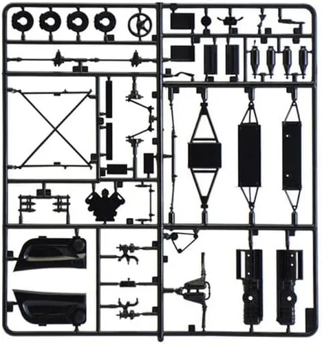 Vista 5 de イタレリ(ITALERI) 3631S 1:24 Jaguar XJ 220 Edificio, fabricación de modelos de soporte, manualidades, afición, pegado, kit de plástico, detallado, verde