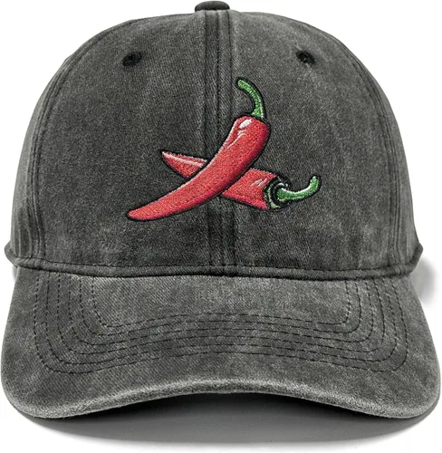 Vista 10 de Gorra de béisbol bordada ajustable para hombres y mujeres