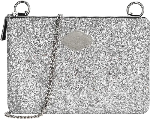 Vista 7 de Bolso de mano con bandolera GM LIKKIE para mujer, bolso de noche con purpurina, bolso de mano de lentejuelas para bodas y fiestas Glitter, Sequin
